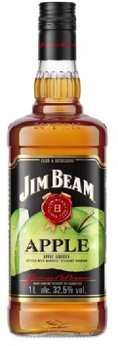 Jim Beam Apple, ვაშლის ბურბონი, 4-წლიანი, 1 ლ.