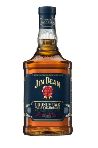 Jim Beam Double Oak, ბურბონი, 4-წლიანი, 1 ლ.