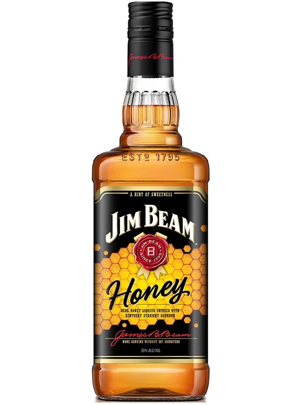 Jim Beam Honey, თაფლის ბურბონი, 4-წლიანი, 1 ლ.