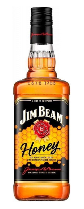 Jim Beam Honey, თაფლის ბურბონი, 4-წლიანი, 700 მლ.