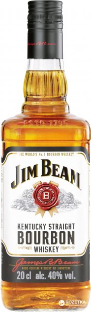 Jim Beam White, ბურბონი, 4-წლიანი, 200 მლ.