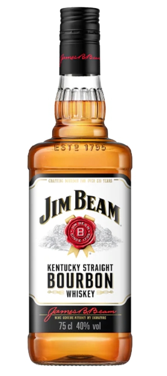 Jim Beam White, პრემიუმ ბურბონი, 4-წლიანი, 700 მლ.