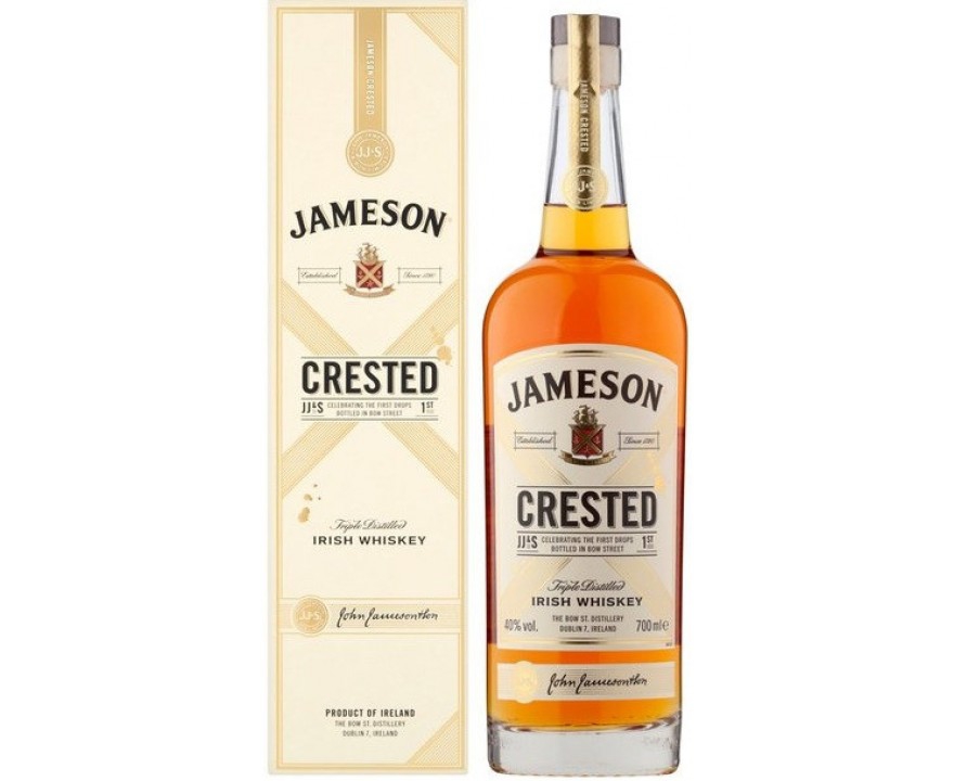 John Jameson Crested, ირლანდიური ვისკი, 4-7 წლიანი, 700 მლ.