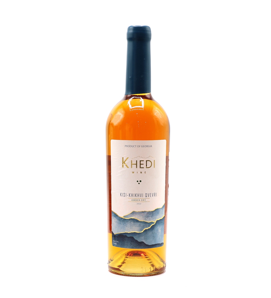 Khedi Wine, ქისი & ხიხვი, ქარვისფერი მშრალი ღვინო, 2022 წ.