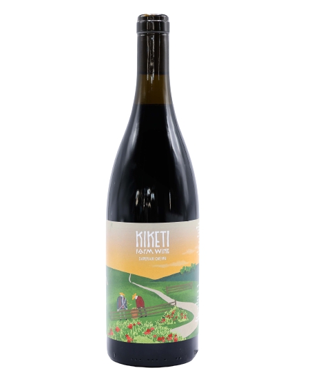 Kiketi Farm Wine, საფერავი, ქვევრი, წითელი მშრალი ღვინო, 2021წ.