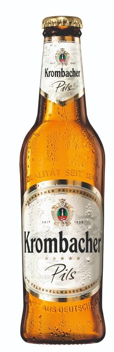 Krombacher, პილსნერი, გაფილტრული ლუდი, 330 მლ.