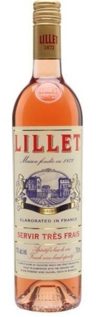 Lillet Rose, ვერმუტი, ვარდისფერი ტკბილი, 750 მლ.