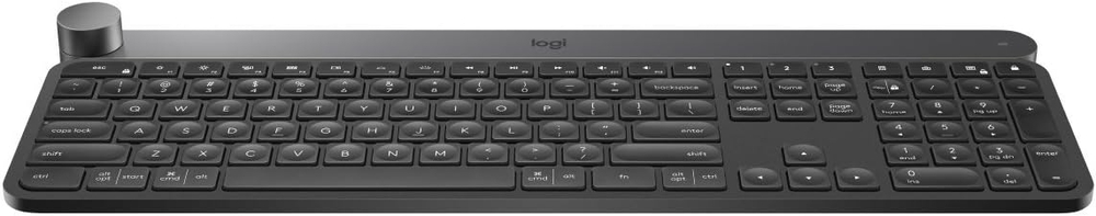 Logitech Craft Advanced keyboard with creative input dial EN/Cyrillic Black