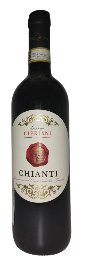 Lorenzo Cipriani, Chianti, წითელი მშრალი ღვინო.