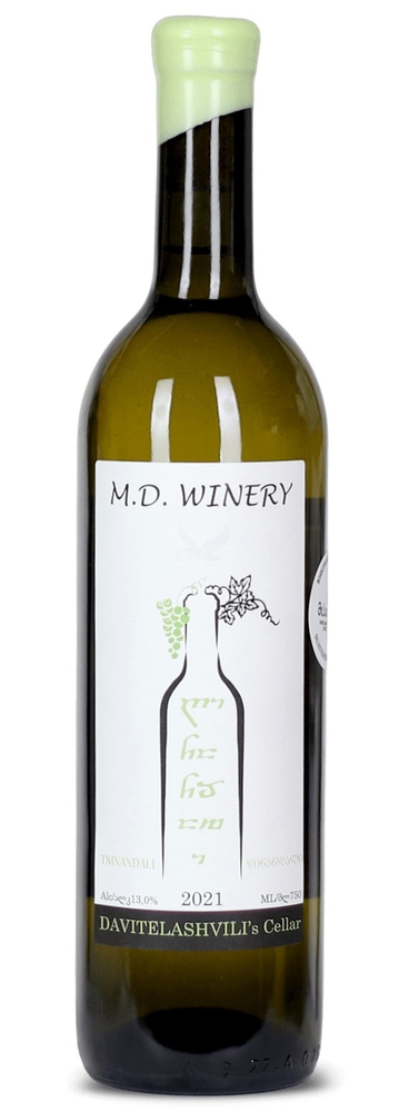 M.D. Winery, რქაწითელი & მწვანე, ქარვისფერი მშრალი ღვინო, 2021 წ.