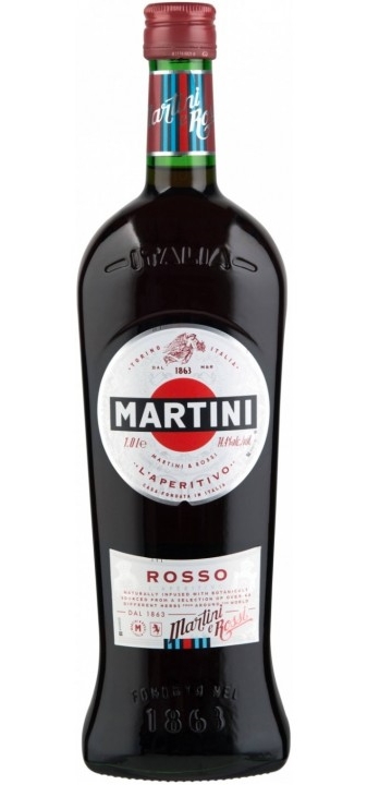 Martini Rosso, ვერმუტი, ნახევრადტკბილი, 1 ლ.