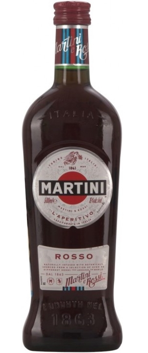 Martini Rosso, ვერმუტი, ნახევრადტკბილი, 500 მლ.