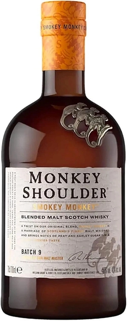 Monkey Shoulder, Smokey, შერეული სკოტჩი, 8 წლიანი, 700 მლ.