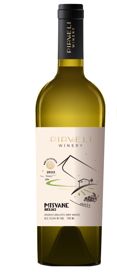 Pirveli Winery, მწვანე, თეთრი მშრალი ღვინო, 2022 წ.