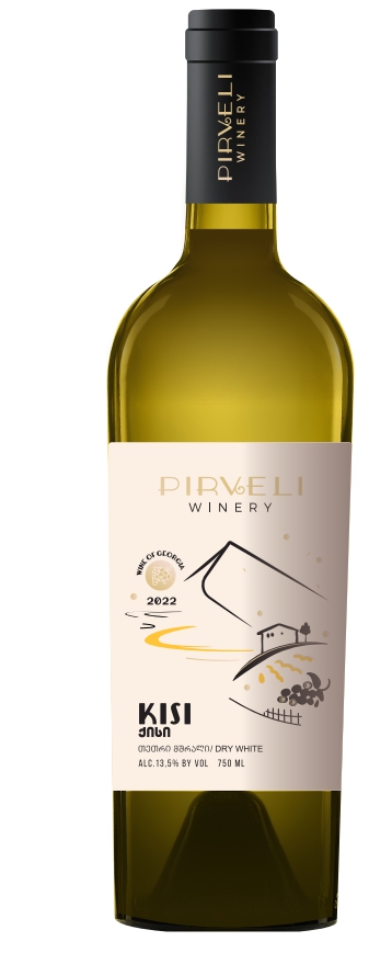 Pirveli Winery, ქისი, თეთრი მშრალი ღვინო, 2022 წ.