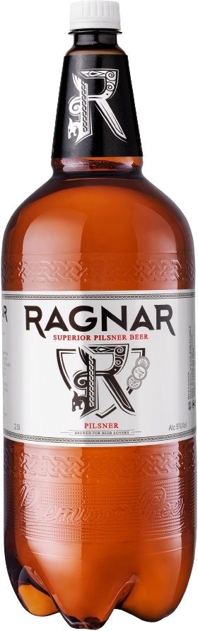 Ragnar, პილსნერი, გაფილტრული ლუდი, 2.5 ლ.