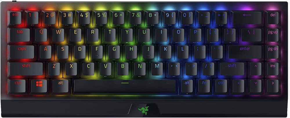 Razer BlackWidow V3 Mini Hyperspeed Green Switch Gaming Keyboard Black