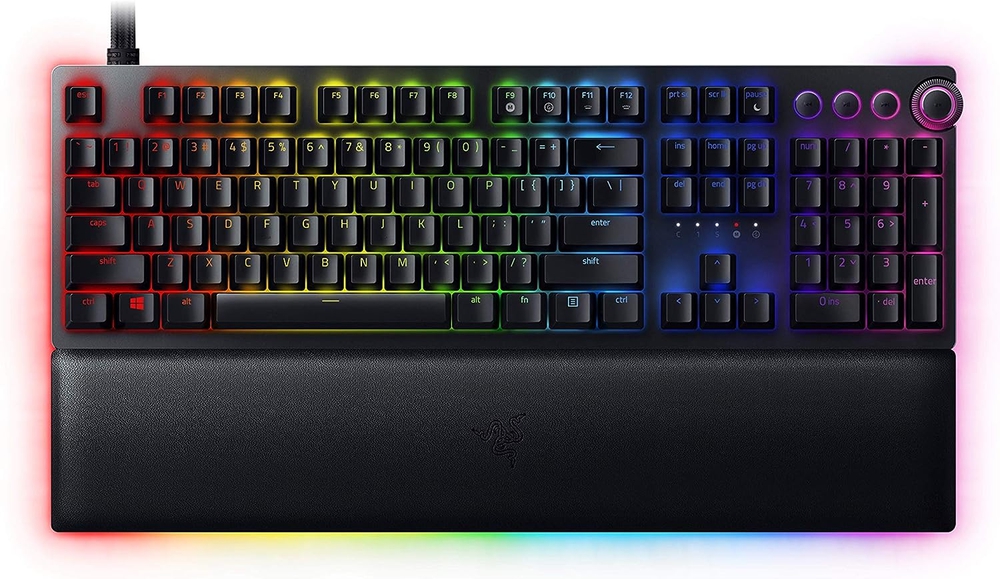 Razer Huntsman V2 RGB 108 Key Analog Switch Gaming Keyboard Black