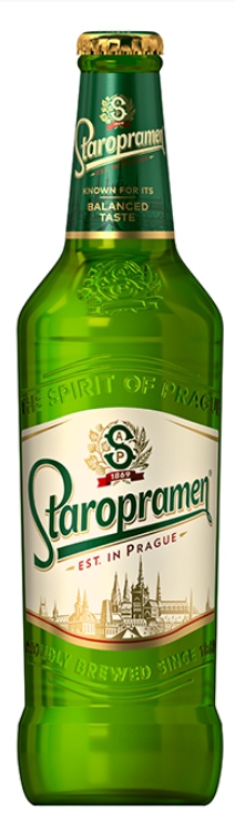 Staropramen, პილსნერი, გაფილტრული ლუდი, 500 მლ.