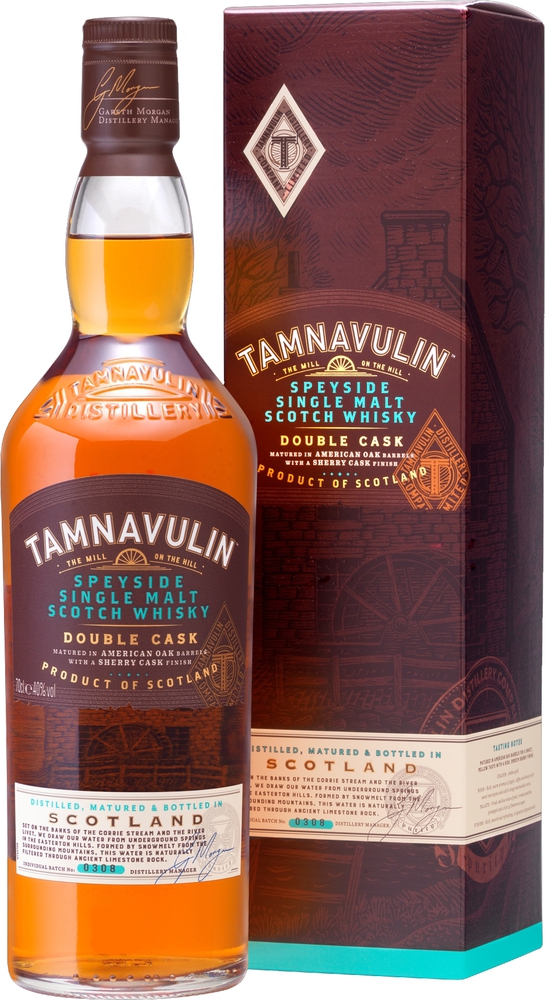 Tamnavulin, Double Cask, ერთალაოიანი სკოტჩი, 700 მლ.