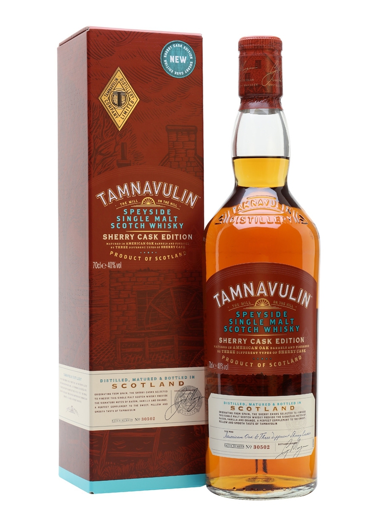 Tamnavulin, Sherry Cask, ერთალაოიანი სკოტჩი, 700 მლ.