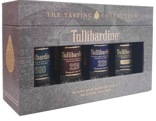 Tullibardine, ნაკრები, შოტლანდიური სკოტჩი, 50 მლ, 4ც.