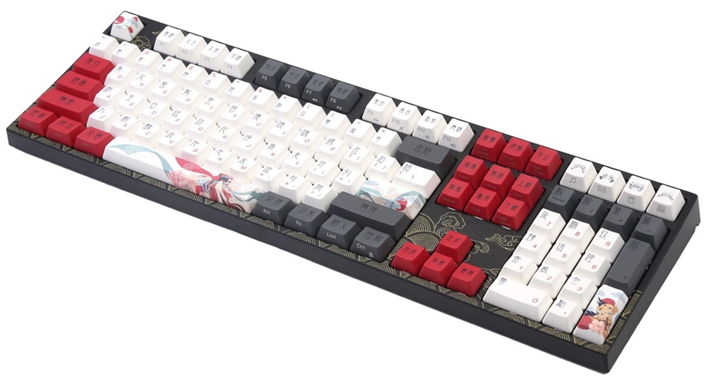 Varmilo VEA108 Beijing Opera Cherry Mx Silent Red Keyboard Cyrillic UA Varmilo VEA108 Beijing Opera Cherry Mx Blue Keyboard Cyrillic UA Black