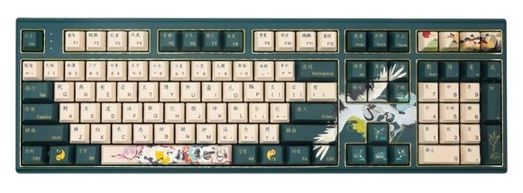 Varmilo VEM108 Crane of Lure Rose Keyboard Cyrillic UA