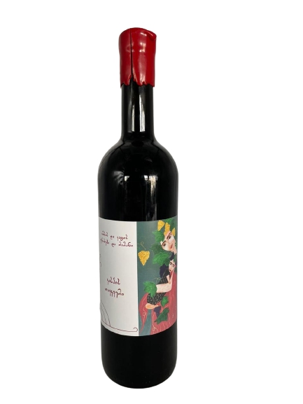 ირმას და კატოს ვენახები და მარანი, კასპის თავკვერი, წითელი ნახევრადმშრალი ღვინო, 2021 წ.