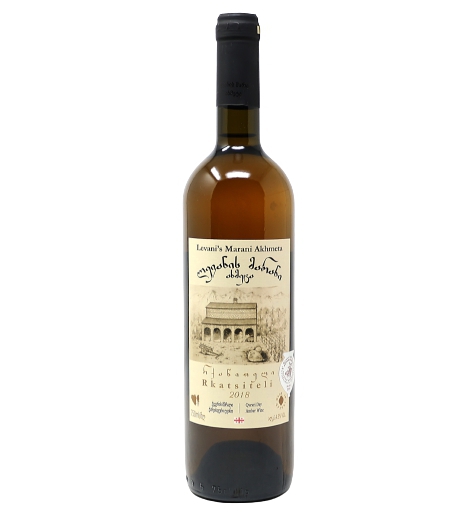 ლევანის მარანი ახმეტა, ქვევრის რქაწითელი, ქარვისფერი მშრალი ღვინო, 2019 წ.