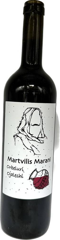 მარტვილის მარანი, ორბელური ოჯალეში, წითელი მშრალი ღვინო, 2022 წ.