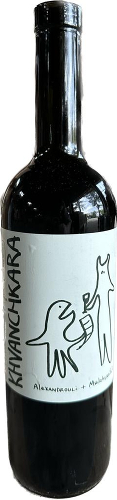 თემურ სანთელაძის გარაჟის ღვინო, ხვანჭკარა, სეპაჟი, წითელი ნახევრად ტკბილი, 2022 წ.