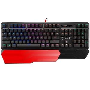 A4tech Bloody B975 LIGHT STRIKE RGB Animation Gaming Keyboard Black/LK Orange