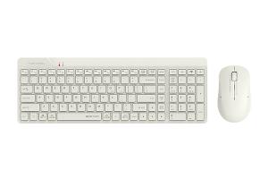 A4tech Fstyler FG2300 Air2 Wireless Keyboard and Mouse Combo Set Beige