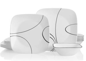Corelle, სადილის ნაკრები Simple Lines Studio, 18 ცალი