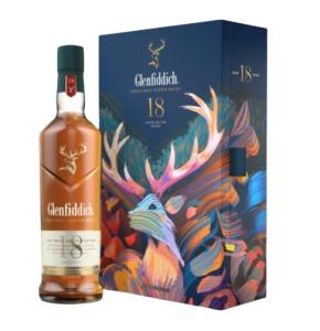 Glenfiddich, ერთალაოიანი სკოტჩი, 18-წლიანი, სასაჩუქრე, 700 მლ.