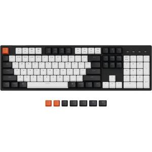 Keychron C2 104 Key Gateron White LED Blue Switch Keyboard Black