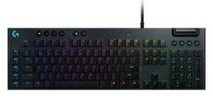 Logitech G815 Corded LIGHTSPEED Mechanical Gaming Keyboard EN/Cyrillic Black