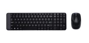 Logitech MK220 Wireless Combo - Russian layout Black