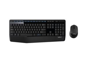 Logitech MK345 Wireless Combo Keyboard + Mouse Black