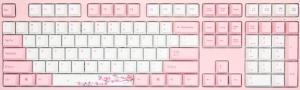 Varmilo VEM87 Sakura R1 EC V2 Daisy Keyboard EN/Cyrillic Pink