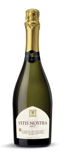 Vitis Nostra, Spumante Brut, თეთრი მშრალი ცქრიალა ღვინო.