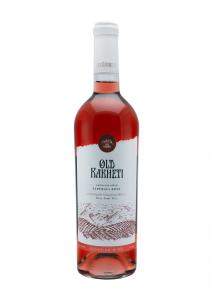 ძველი კახეთი, როზე, საფერავი, ვარდისფერი ნახევრადმშრალი ღვინო, 2020 წ.