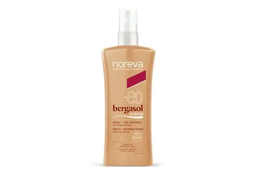 ნორევა   Bergasol SPF30 სახისა და ტანის სპრეი 125მლ