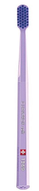 Curaprox Purple & Blue Soft 1560 კბილის ჯაგრისი