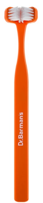 Dr. Barman's Superbrush Soft Orange კბილის ჯაგრისი 12+წ