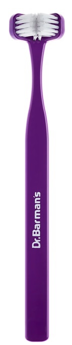 Dr. Barman's Superbrush Soft Purple კბილის ჯაგრისი 12+წ