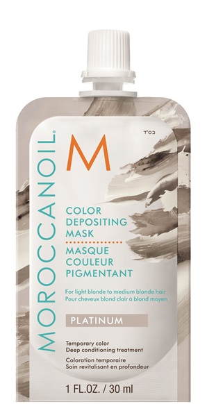 Moroccanoil Platinum ქერა თმის ნიღაბი 30 მლ