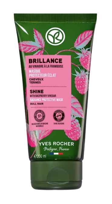 Yves Rocher Brillance ნიღაბი შეღებილი თმისთვის 200 მლ