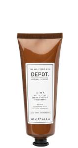 Depot Men White Clay 207 ცხიმიანი თმის სამკურნალო ნიღაბი 125 მლ